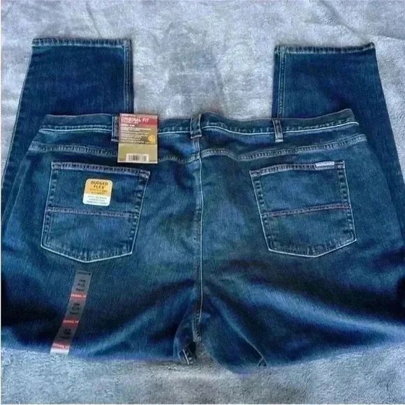 Carhartt Blaine Jean Original Fit Rugged Flex Jeans - Straight Leg Size 24W NWT - Picture 2 of 11